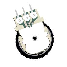 K0601NO/QO Thin Potentiometer